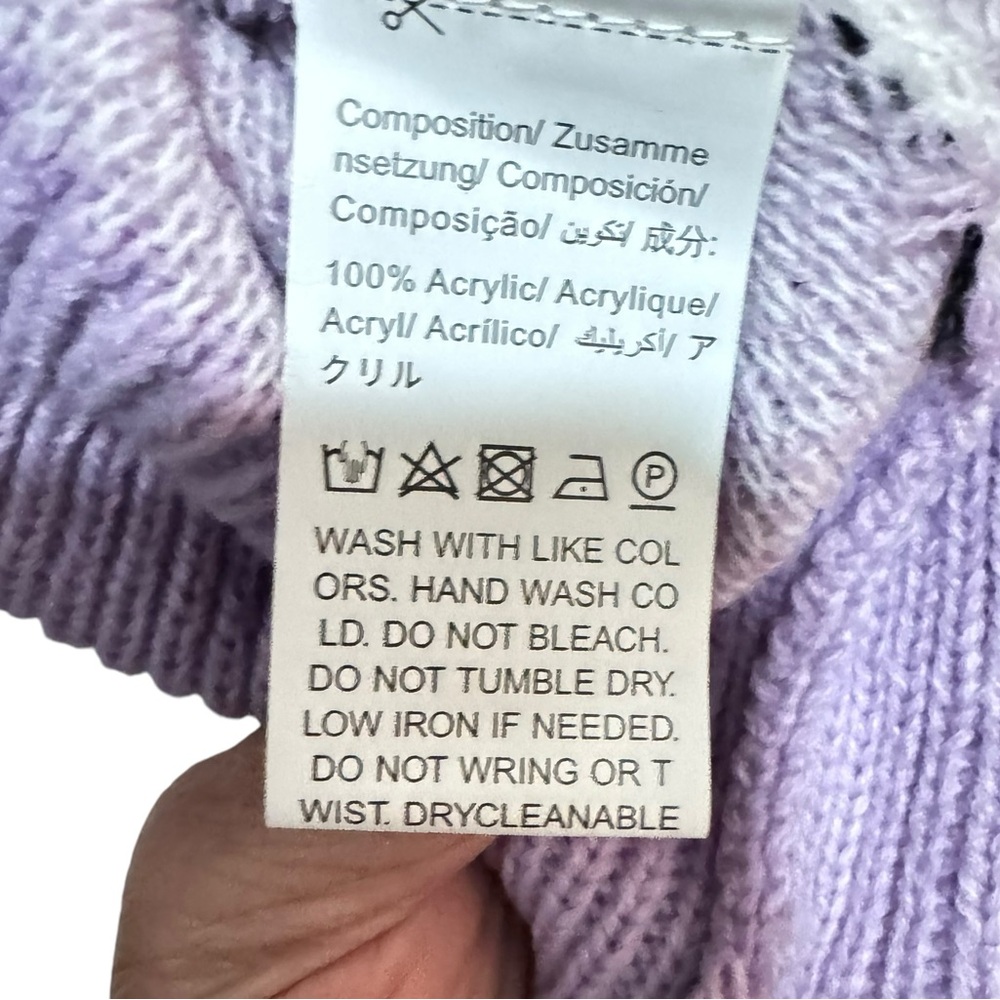 SHEIN- multicolor sweater - Size L NWOT - Picture 5 of 8